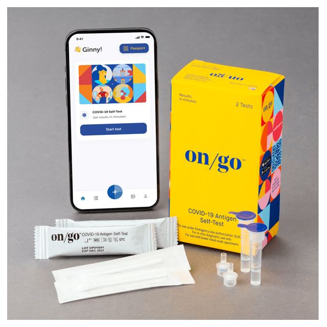 Access Bio CareStart On/Go Covid-19 Rapid Antigen Test (OTC) - Kit (2 Tests)