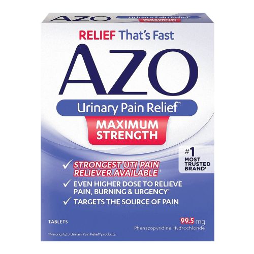 I Health Inc 78765112253 - AZO® Maximum Strength Phenazopyridine Urinary Pain Relief - 1/Box