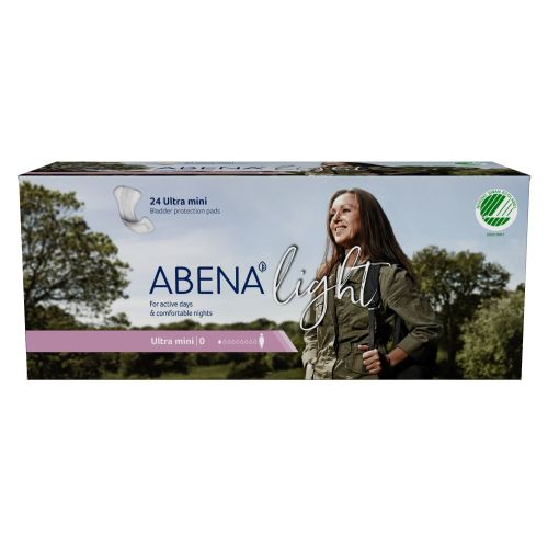 Abena North America 1000005436 - Abena™ Light Ultra Mini 0 Bladder Control Pad, 8-Inch Length