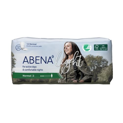 Abena North America 1000017157 - Abena™ Light Normal Bladder Control Pad, 10-Inch Length