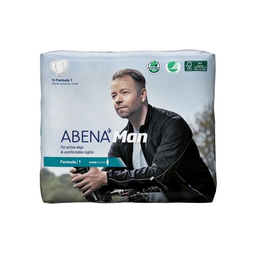 Abena North America 1000017162 - Abena™-Man 1 Bladder Control Pad, 11-Inch Length