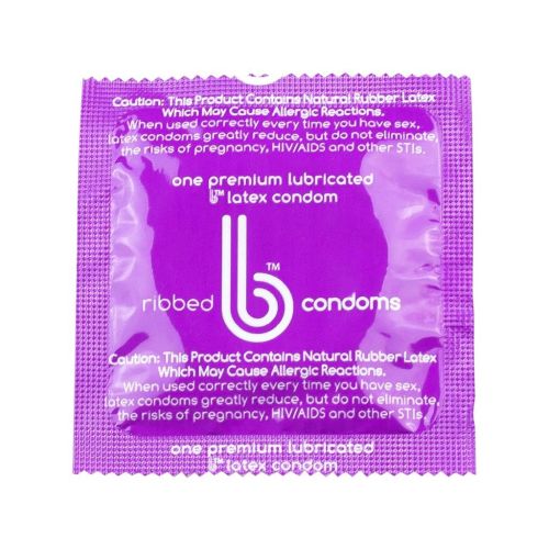 B Holding Group 01-01-005 - Ribbed B™ Condom - Case