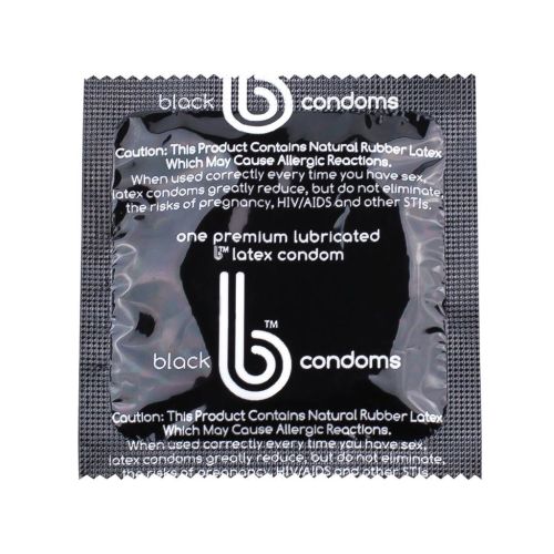 B Holding Group 01-01-013 - Black B® Condom - Case