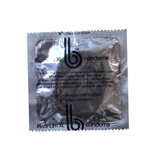 B Holding Group 01-01-002 - Platinum XL B™ Condom - Case