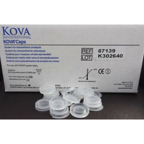 Alltrista Plastics LLC 87139 - Kova® Snap Cap Urinalysis Cap - 500/Box