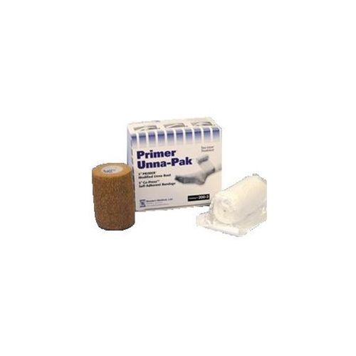 Derma Sciences GL2004 - Unna-Pak® Primer® Unna Boot and Duban® Self Adherent Bandage, 4 Inch x 10 Yard