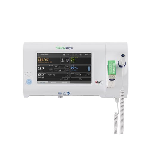 Welch Allyn 71WE-B Connex Spot Monitor with SureBP Non-invasive Blood Pressure, Nonin SpO2, Braun ThermoScan PRO 6000 Ear Thermometer