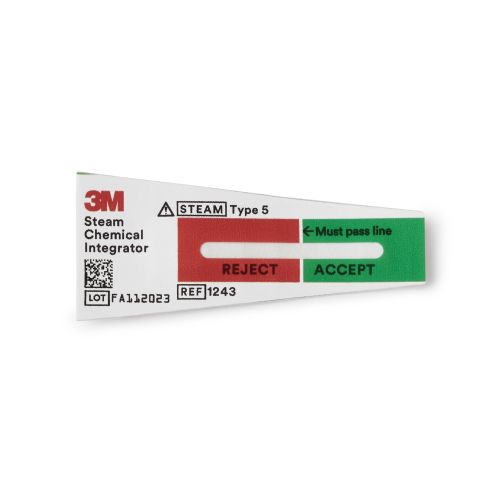3M 1243B - 3M™ Attest™ Sterilization Chemical Integrator Strip - 100/Pack