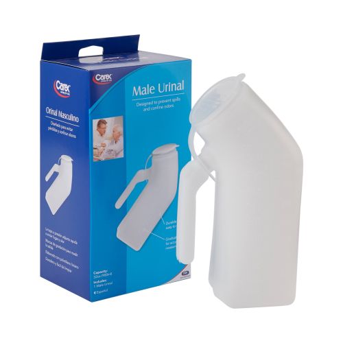 Apex-Carex Healthcare FGP70700 0000 - Carex® Male Urinal with Cover
