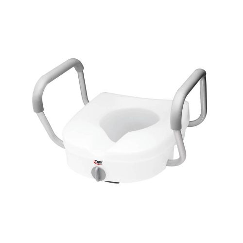 Apex-Carex Healthcare FGB30300 0000 - Carex® E-Z Lock™ Raised Toilet Seat with Adjustable Armrests