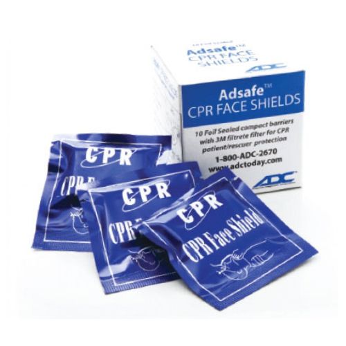 American Diagnostic Corp 4055-10 - Adsafe™ CPR Face Shield Replacement - 10/Pack