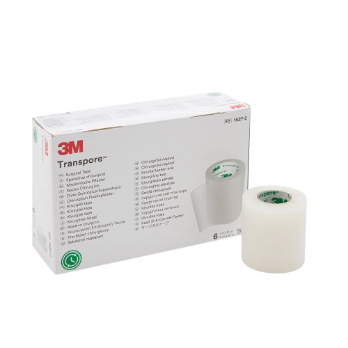 3M 1527-2 - 3M™ Transpore™ Plastic Medical Tape, 2 Inch x 10 Yard, Transparent