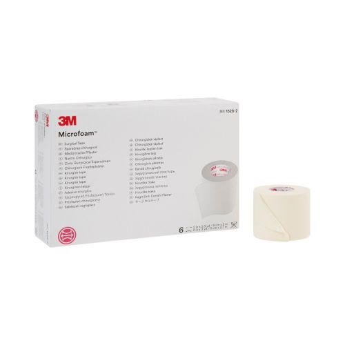 3M 1528-2 - 3M™ Microfoam™ Foam / Acrylic Adhesive Medical Tape, 2 Inch x 5-1/2 Yard, White