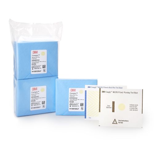 3M 00135LF - 3M™ Comply™ Sterilization Bowie-Dick Plus Test Pack - 6/Bag
