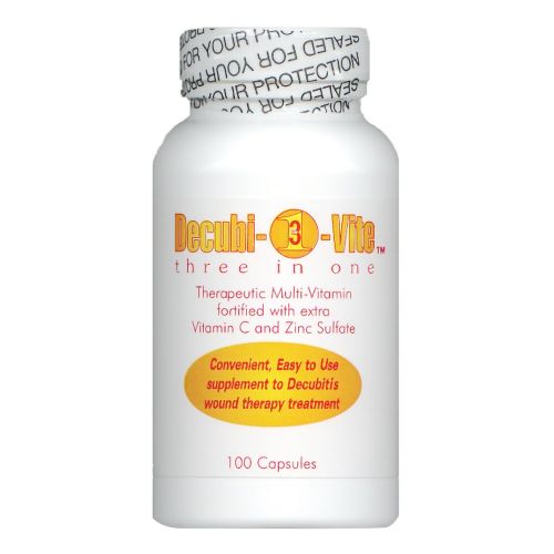 QCE 85519800100 - Decubi-Vite® Three In One Vitamin / Minerals Multivitamin Supplement
