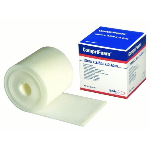 BSN Medical 7529500 - CompriFoam® Foam Padding Bandage, 4-7/10 Inch x 3 Yard - 16/Case