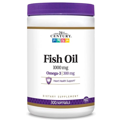 21st Century Nutritional Products 74098521495 - 21st Century® Fish Oil Omega 3 Supplement - 1/Bottle
