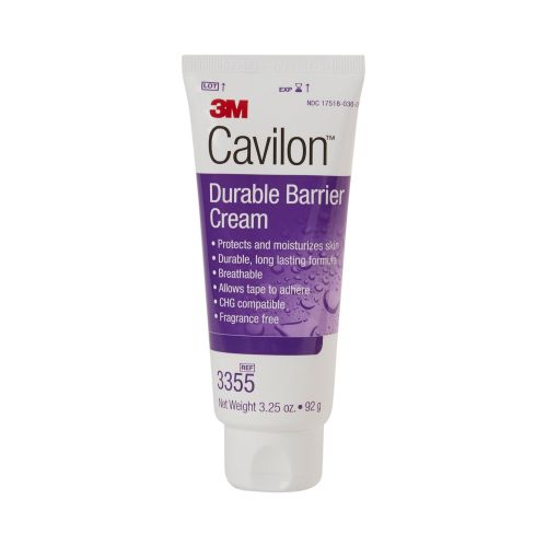 3M 3355 - 3M Cavilon Barrier Cream, 3.25 oz Tube, Unscented, Hypoallergenic