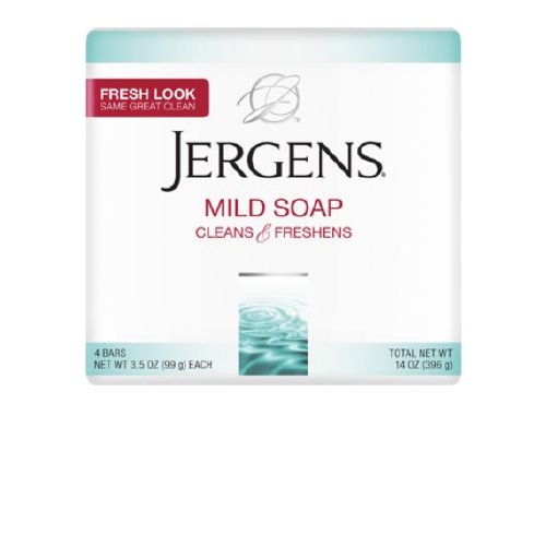 KAO Brands 01910000351 - Jergens® Soap, 4 Bars per Pack - 4/Pack