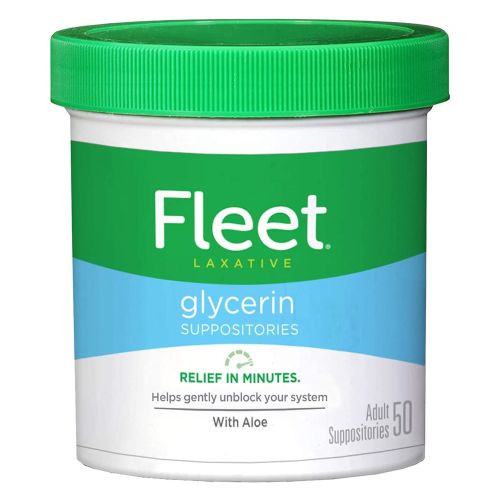 C.B. Fleet 00132007950 - Fleet® Glycerin Laxative - 50/Bottle