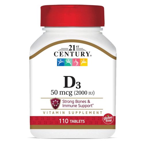 21st Century Nutritional Products 74098527111 - 21st Century® Vitamin D-3 Supplement - 1/Bottle