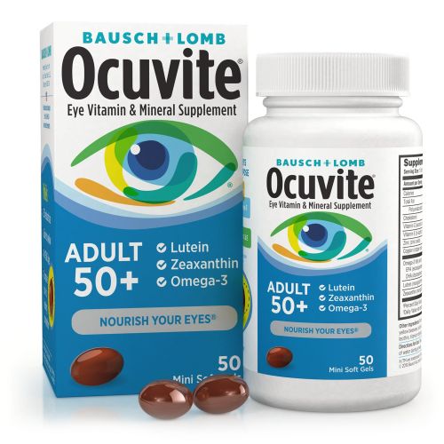 Valeant Pharmaceuticals 32420846530 - Ocuvite® Adult 50+ Multivitamin Supplement - 1/Bottle