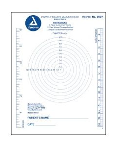 Dynarex 3007 - DynaRule Bullseye Measuring Guide