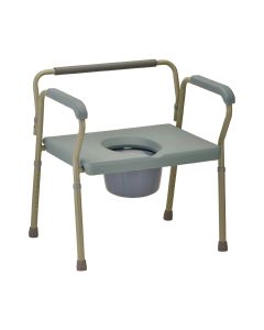 Nova Ortho-Med 8582 - Heavy Duty Commode with Extra Wide Seat