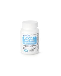Major Pharmaceuticals 00904675060 - Major Stool Softener - 100/Bottle