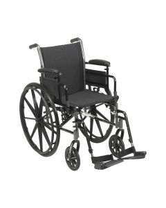 McKesson Brand 146-K318ADDA-SF - drive™ Cruiser III Manual Wheelchair, 18 Inch Seat Width - 1/Each