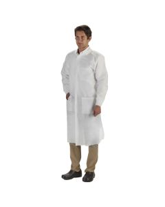 Graham Medical Products 85174 - LabMates® Lab Coat, Large, White