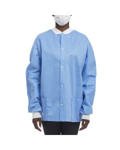 O&M Halyard Inc 10078 - Halyard Health Professional Lab Jacket, Large