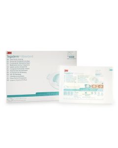 3M 90800 - 3M™ Tegaderm™ Absorbent Clear Acrylic Dressing, 3 x 3-1/4 Inch