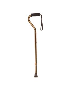 Drive Medical RTL10307 - drive™ Bronze Offset Cane, 30 – 39 Inch Height