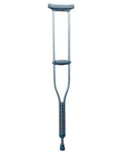 Drive Medical 10431-8 - EZ Adjust Underarm Crutches, 4 ft. 6 in. - 5 ft. 2 in.