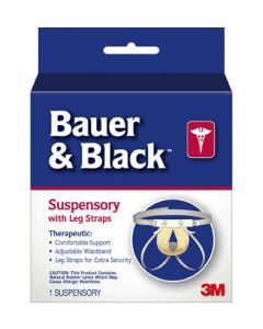 3M 201161 - Bauer & Black Suspensory with Leg Straps