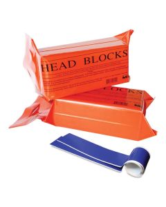 Morrison Medical Products 0322 - Disposable Head Blocks with Straps - Pair
