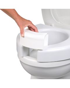 Maddak 725790001 - Maddak Open Front Elevated Toilet Seat - 1/Each